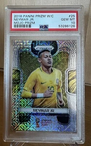 2018 Neymar Jr. PSA 10 Panini Prizm World Cup Mojo Prizm #25 *Low Pop 15* - Picture 1 of 1