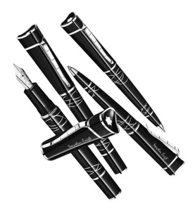 Montblanc 107484 Set of Three Pen Jonathan Swift Fountain Ballpoint MPencil New - Picture 1 of 15