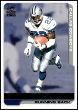 2000 Pacific Paramount #66 Emmitt Smith Platinum Blue