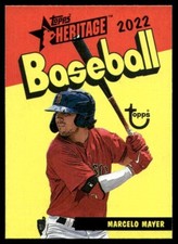 2022 Topps Heritage Minor League 1973 Pack Cover Marcelo Mayer G7 #73PC-1