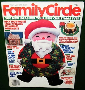 Family Circle Magazine Christmas 1984, No Label, Fun to-Make a Ginger Toy Shop - Picture 1 of 8