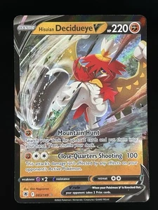 Hisuian Decidueye V 083/189 SWSH10: Astral Radiance NM Pokemon TCG Karte - Bild 1 von 2