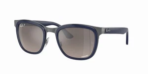 Sonnenbrille Ray-Ban Clyde Chromance Blue On Gunmetal Grey Mirrored Gradient Pol - Bild 1 von 5