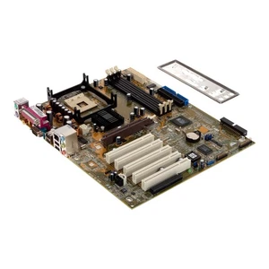 Mainboard ASUS P4S800 SOCKEL 478 DDR AGP PCI ATX - Bild 1 von 3