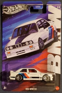 Hot Wheels 1992 BMW M3 Silver Series BMW 3/5 - Picture 1 of 5