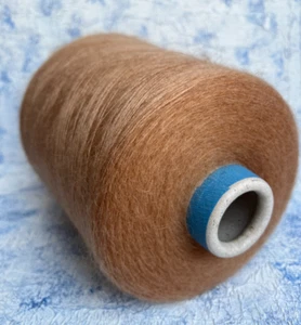 Kid Mohair Yarn 100g/ 850m 70/30% Kid Mohair/Silk Color Peach, per 100g - Picture 1 of 4