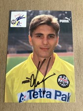 Slobodan Komljenovic, Serbia 🇷🇸 Eintracht Frankfurt 1995/96 hand signed