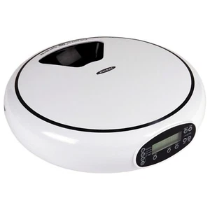 Lentek 5 Day Meal Automatic Pet Feeder Auto Dry and Wet Cat Dog Food Dispenser - Picture 1 of 8