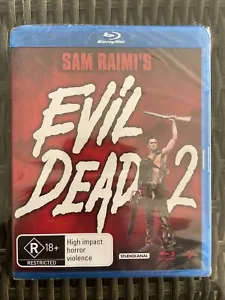 EVIL DEAD 2: DEAD BY DAWN (1987) BLU-RAY BRAND NEW & SEALED CULT COMEDY-HORROR - Picture 1 of 3