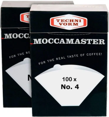 Technivorm Moccamaster 85022 Moccamaster #4 Paper Filters, White (2)... (Origina Foto 1 de 4