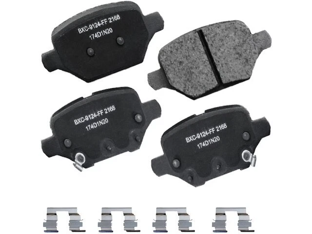 Juego de pastillas de freno traseras Bendix 83CH74V para Buick Encore 2018-2022 Foto 1 de 1