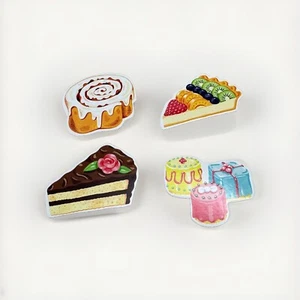 Eeboo Tea Party Game Replacement Pieces Set of 4 Desserts - Bild 1 von 4
