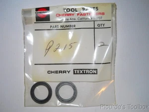 Lot (2) New Cherry Aerospace Stat-O-Seals for G689/689D1 Hydro-Shift Riveter - Picture 1 of 4