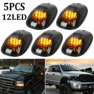5pcs Amber Cab Roof Marker Light Top Running Lamp for Ford F150 F250 Accessories - Picture 1 of 12