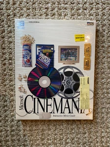 Microsoft Cinemania Interactive Movie Guide CD ROM PC Multimedia Windows - Picture 1 of 3