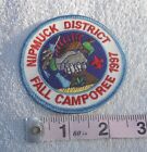 Bsa Boy Scout Patch 1997 Fall Camporee Nipmuck District Unused Indian Handshake