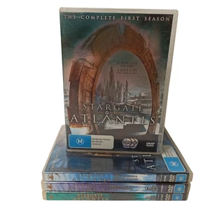 Stargate Atlantis 1 2 3 4 DVD Action Adventure Drama Sci-Fi Fantasy Military R4 - Picture 1 of 20