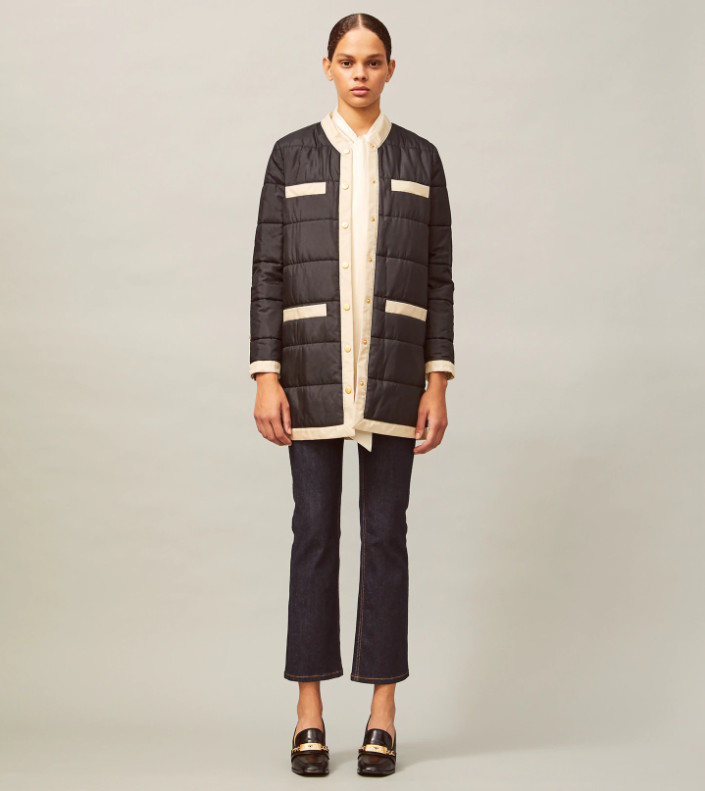 NWT Tory Burch Women 100% Silk Long 