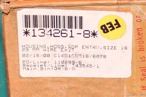 Amphenol C146106816 Alloggiamento Cappuccio Tope Ingresso Misura 16 29mm Spina Uscita Filo - Foto 1 di 3