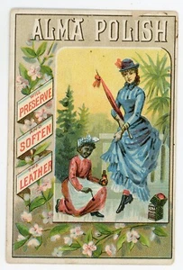Tarjeta comercial polaca Alma negra americana para damas - Imagen 1 de 2