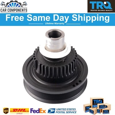 Amortiguador de vibración del cigüeñal del motor TRQ nuevo para Ford Mercury 2001-2011 Foto 1 de 4