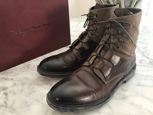 $450 To Boot New York Duncan Boots Dark Brown Calf Leather/Suede ITALY 11.5M - Picture 1 of 22