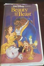 Disney's Beauty and the Beast Rare The Classics Black Diamond Edition (VHS 1325)