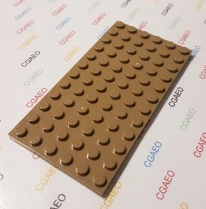 1 x Lego 3028 Plate 6 x 12 DARK TAN - Imagen 1 de 1