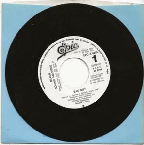 GLORIA ESTEFAN MIAMI SOUND MACHINE BAD BOY SPAIN PROMO SINGLE FROM 1986, MINT - Picture 1 of 1