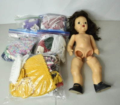 Muñeca Terri Lee vintage años 50 patente pendiente con ropa hecha a mano NECESITA TRABAJO Foto 1 de 4