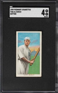 1909-11 T206 Al Burch BATTING SGC 4 VGEX - Picture 1 of 2