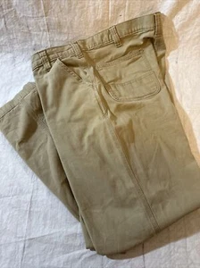 Carhartt Work Khaki Pants Relaxed Fit Phone Pocket Men's Sz 40x34 - Picture 1 of 4