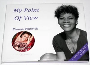 DIONNE WARWICK R&B Soul Signed Original HARDCOVER BOOK with CD & BUTTON New - Picture 1 of 1
