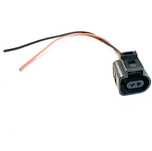 2 Pin A/C Compressor Connector Plug Pigtail 1.5mm for VAG Audi VW 1J0 973 702 - Picture 1 of 3