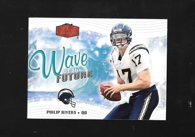 2006 Flair WOF Philip Rivers Chargers #21 Football Trading Cards NFL - Image 1 of 2
