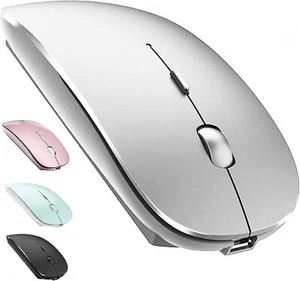 Kabellose Bluetooth Maus für MacBook Pro/Air/Mac/iPad/Laptop/Desktop/Mac/PC/Comp - Bild 1 von 6