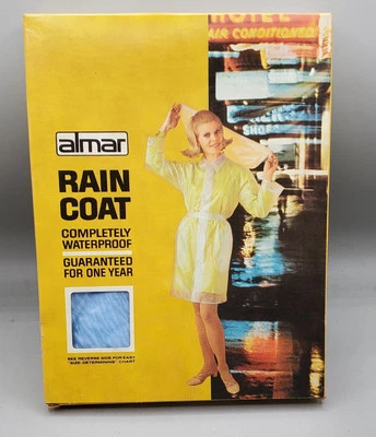 Vintage Almar Rain Coat And Hood  B11 - Image 1 of 3