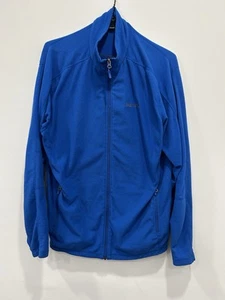 Marmot Men's Full Zip Fleece Jacket Blue Mock Neck Long Sleeve Size XXL - Picture 1 of 5