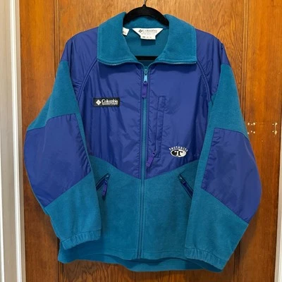Chaqueta de esquí vintage años 90 Columbia Tectonite polar para mujer 14/16 mediana Foto 1 de 4