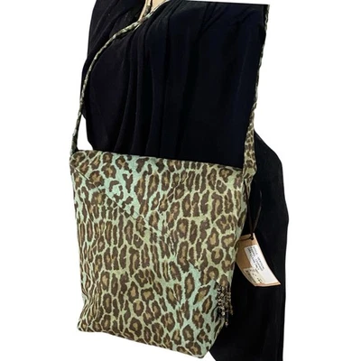 豹纹钱包女式斜挎包豹纹托特包单肩包全新带标签 — 第 1/4 张图片