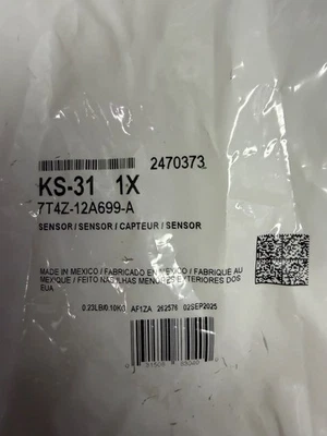 Sensor de Batida Genuíno Ford NOVO 7T4Z-12A699-A Motorcraft KS-31 - Imagem 1 de 3