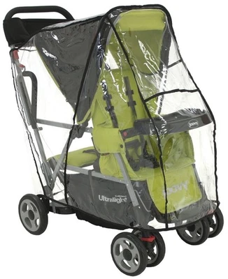 Joovy Caboose Ultraligero Cubierta de Lluvia Cochecito Protector contra el Clima Accesorio Foto 1 de 2