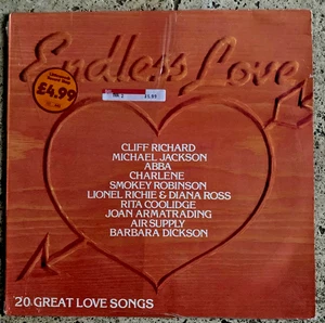 VARIOUS -ENDLESS LOVE - 20 GREAT LOVE SONGS UK 82 POP COMP VINYL LP RECORD💥MINT - Picture 1 of 2
