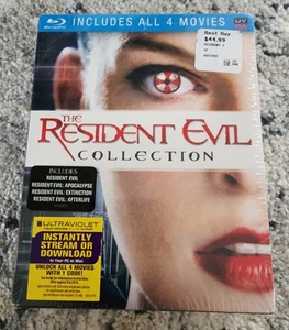 The Resident Evil Collection Sealed 4 Blu-ray Apocalypse Extinction Afterlife - Bild 1 von 5