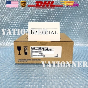 Controller programmabile Mitsubishi PLC FX5-40SSC-S nuovo con scatola IVA gratuita USA - Foto 1 di 18