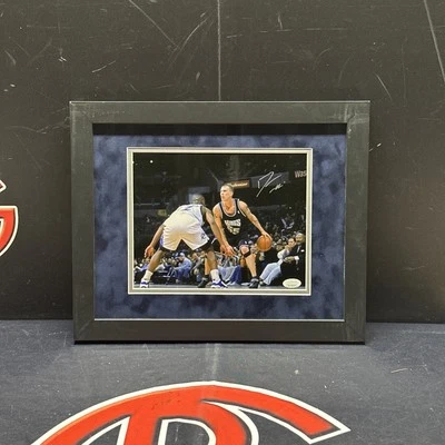 Foto 8x10 firmada por Jason Williams enmarcada autografiada por Sacramento Kings certificado de autenticidad JSA Foto 1 de 3