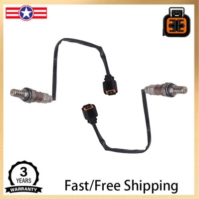 For Hyundai Accent 2000-2011 Kia Rio 2006-2011 Set of 2 up+down Oxygen O2 Sensor - Imagem 1 de 4