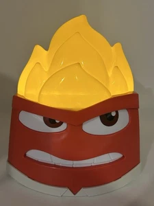 Cubo de palomitas de maíz Disney Pixar Anger Emotion Inside Out 2 Fire Light Up - Imagen 1 de 10