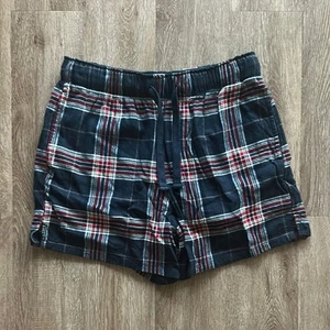 Abercrombie & Fitch Plaid Soft A&F Sleep Shorts - Picture 1 of 4