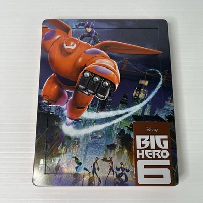 Big Hero 6 (Blu-Ray, All Regions ABC) Exclusive Steelbook - MINT Disc - Image 1 of 4